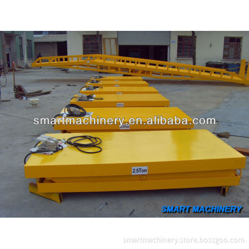 2.5T Warehouse lifting mechanism stationary small cargo lift